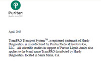 transpro poster statement from puritan