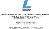 transpro cvm poster microbial performance evaluation